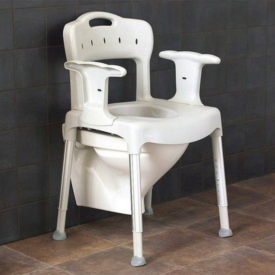 CHAISE DE DOUCHE SWIFT COMMODE AVEC SCEAU