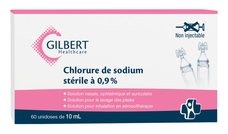 Sérum physiologique stérile