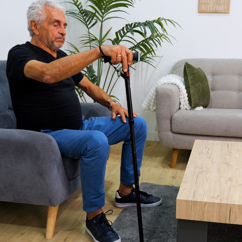 CANNE DE SECURITE ECLAIRANTE