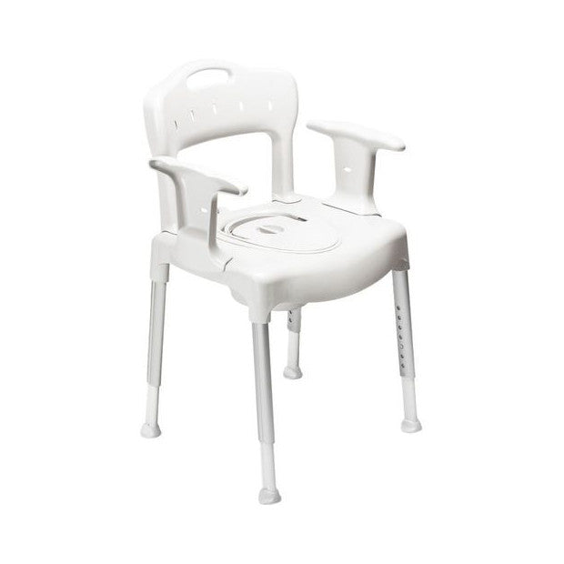 CHAISE DE DOUCHE SWIFT COMMODE AVEC SCEAU