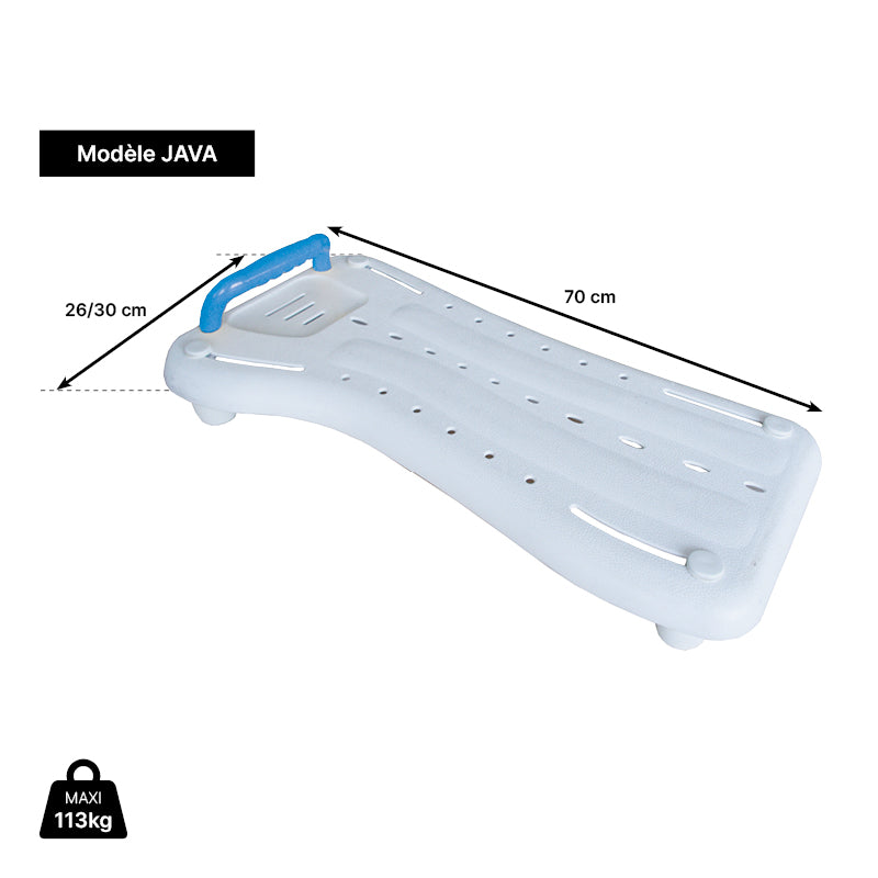 PLANCHE DE BAIN JAVA