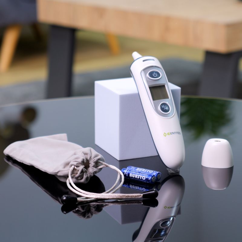 THERMOMETRE SANS CONTACT 2 EN 1